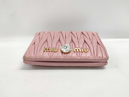 Miu Miu Matelasse Wallet