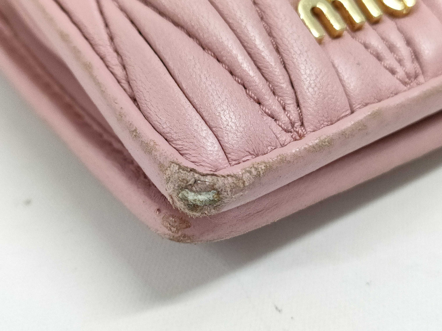 Miu Miu Matelasse Wallet