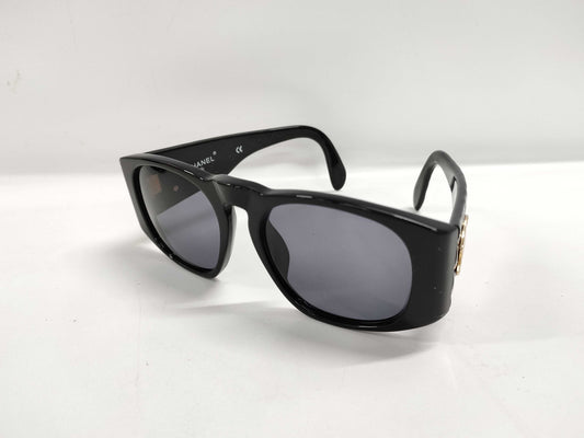 CHANEL Matelasse/Coco Mark Sunglasses with Case 01450 94305 Sunglasses/Eyeglasses