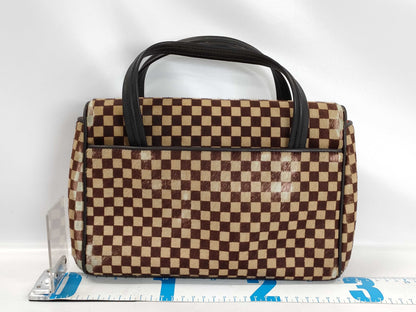 LOUIS VUITTON Damier Sauvage Lion Handbag