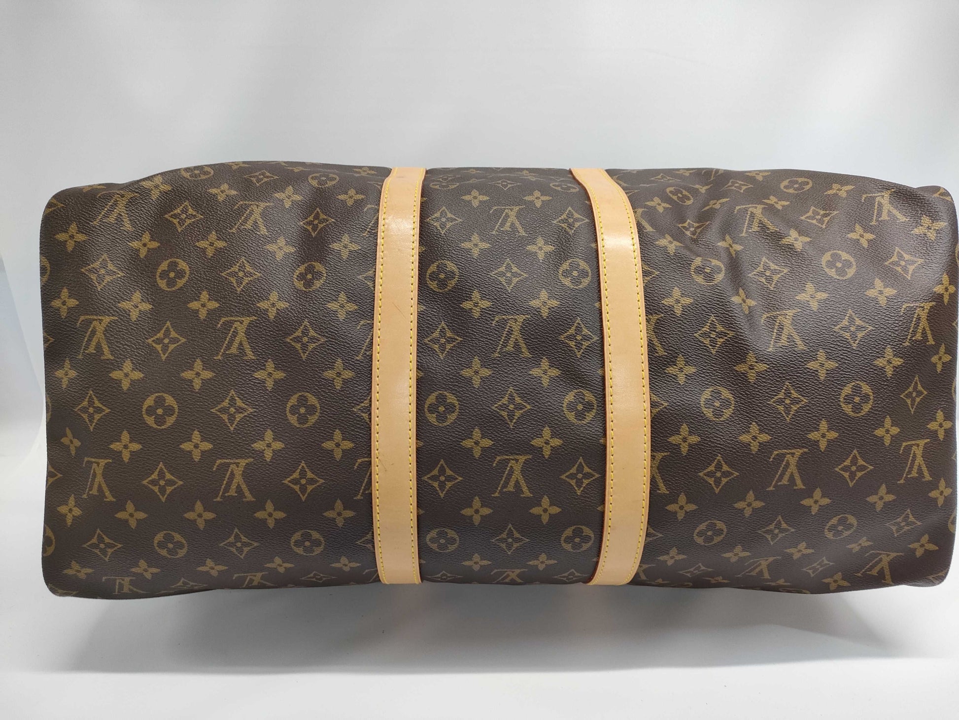 LOUIS VUITTON Monogram M41424 Keepall 55 Boston Bag