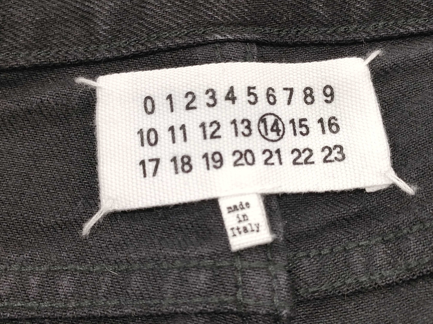 Margiela Jeans Black Margiela S50LA 30535 Pants