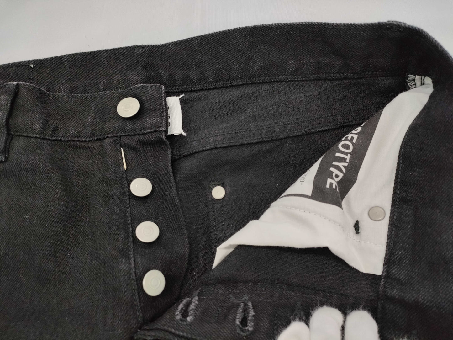 Margiela Jeans Black Margiela S50LA 30535 Pants