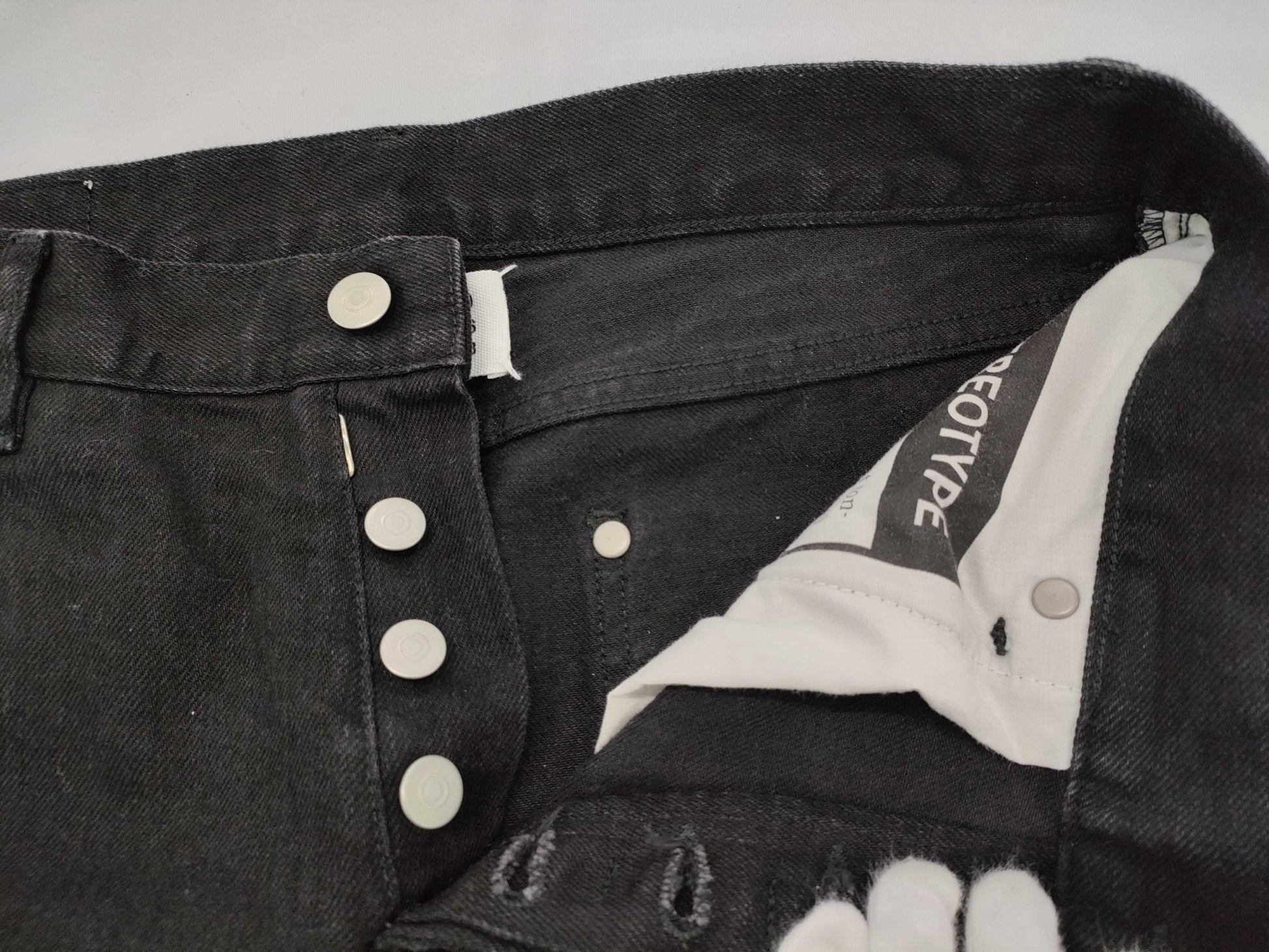 Margiela Jeans Black Margiela S50LA 30535 Pants