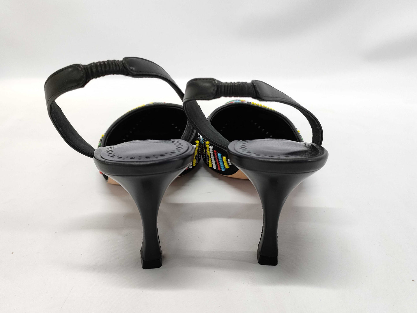 MANOLO BLAHNIK beaded pumps