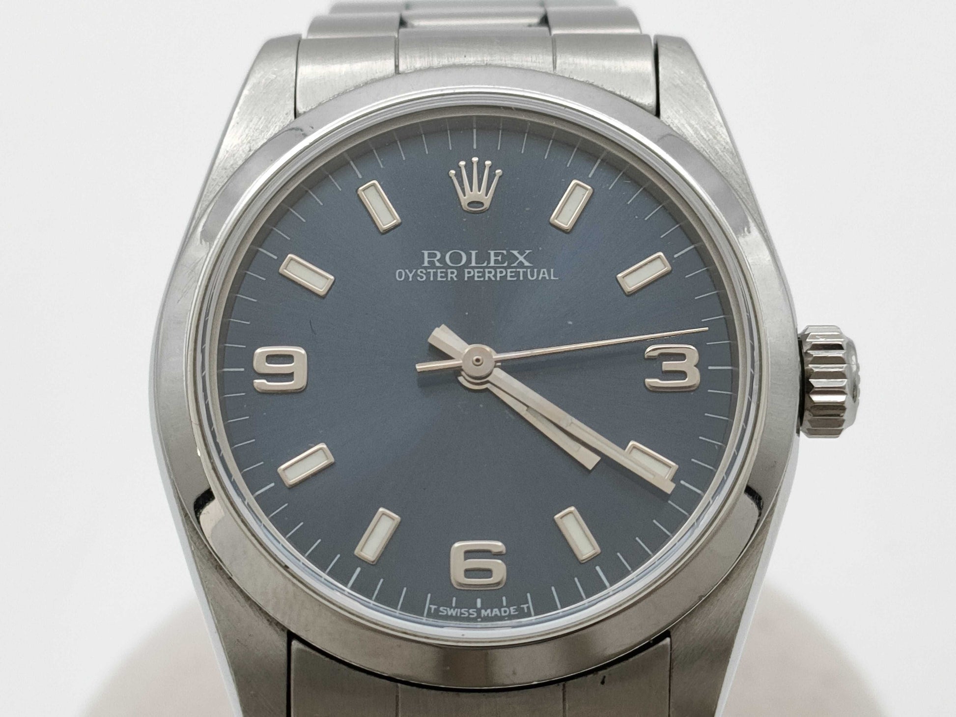 ROLEX 67480 U606248 Blue Dial Women's Watch