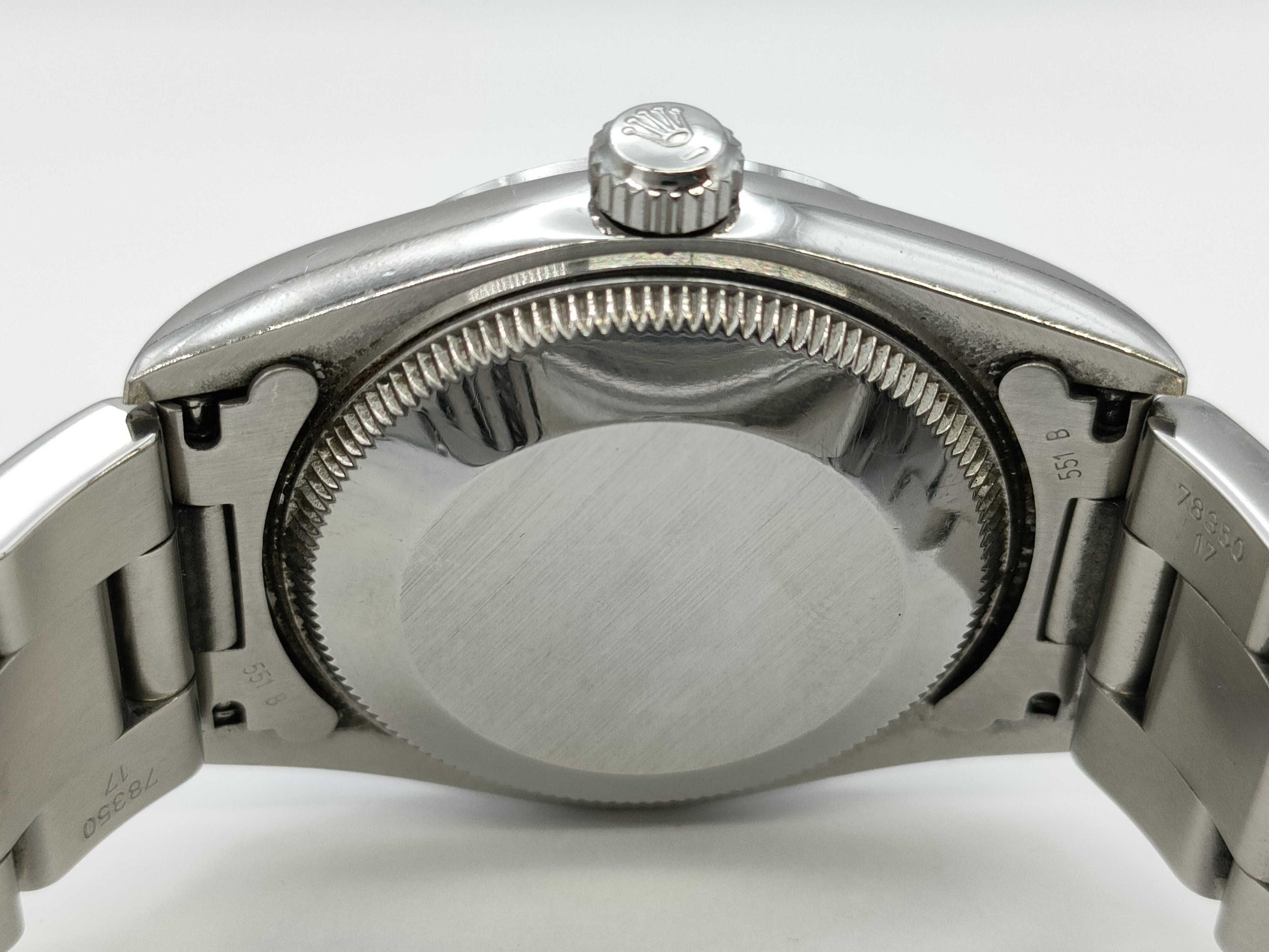 ROLEX 67480 U606248 Blue Dial Women's Watch