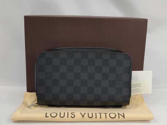 LOUIS VUITTON Damier Graphite N41503 Zippy XL Wallet
