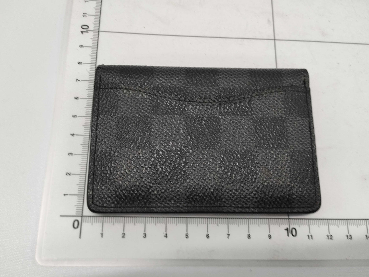 LOUIS VUITTON Damier Graphite N63075 Organizer de Poche Card Case, Pass Case, Business Card Holder