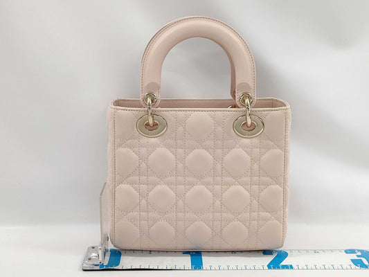 Dior Lady Dior Beige Handbag with ST