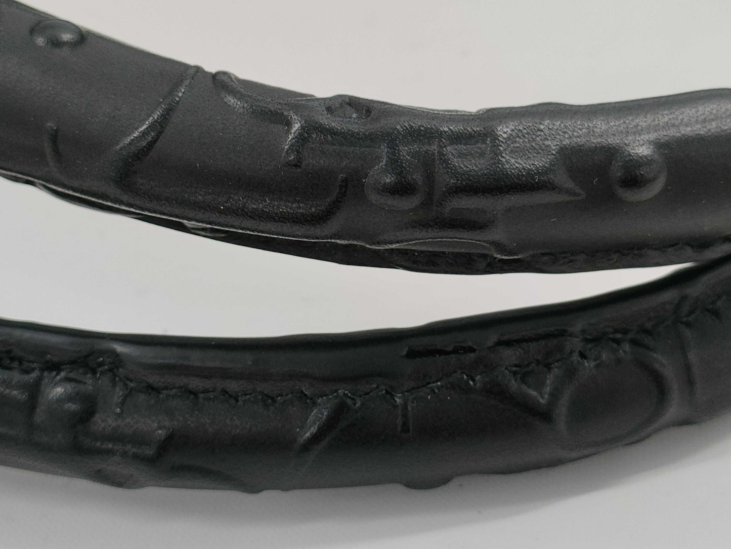 Dior Leather So Black Oblique x Logo Tote Bag