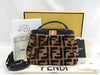 FENDI Zucca fur handbag