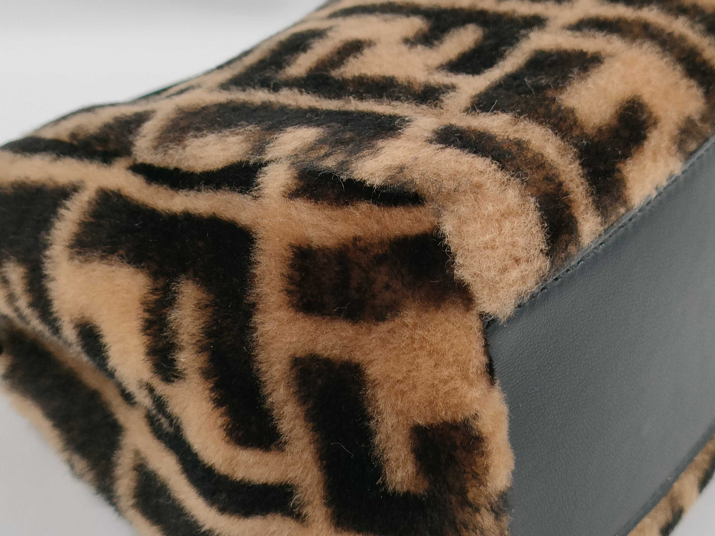 FENDI Zucca fur handbag