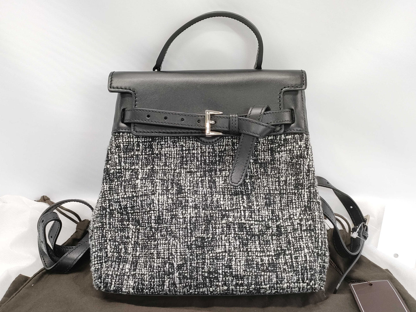 FOXEY Tweed Backpack