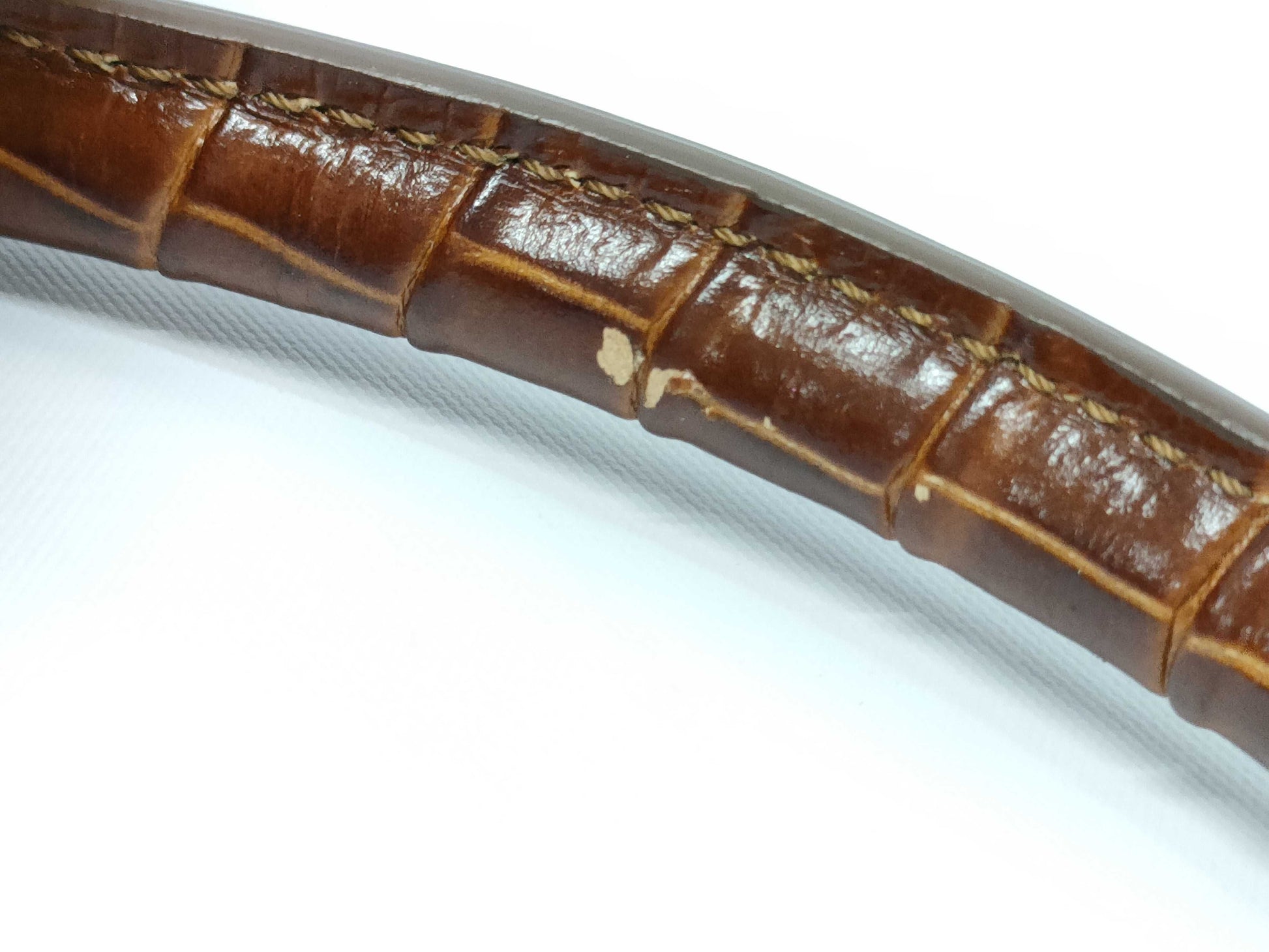 FOXEY Crocodile Embossed Handbag