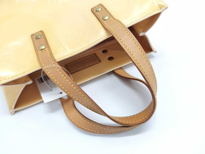 LOUIS VUITTON Vernis Reed PM Handbag