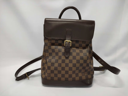 LOUIS VUITTON Damier N51132 Soho Backpack