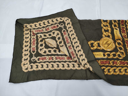 CHANEL chain scarf