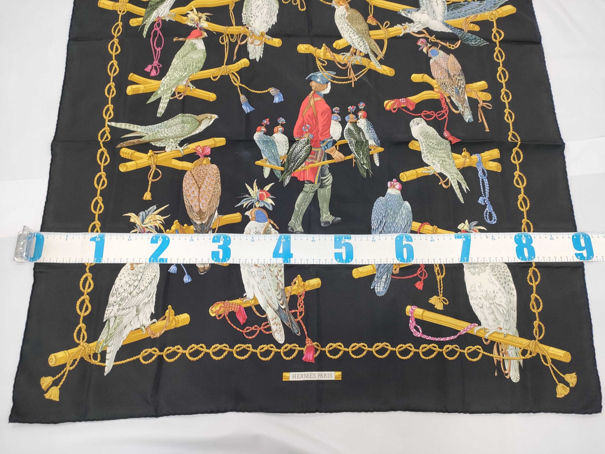 HERMES Carre Les Oiseaux Du Roy Scarf