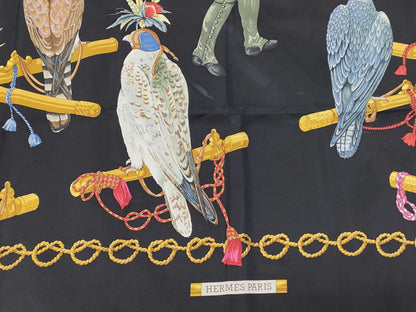 HERMES Carre Les Oiseaux Du Roy Scarf