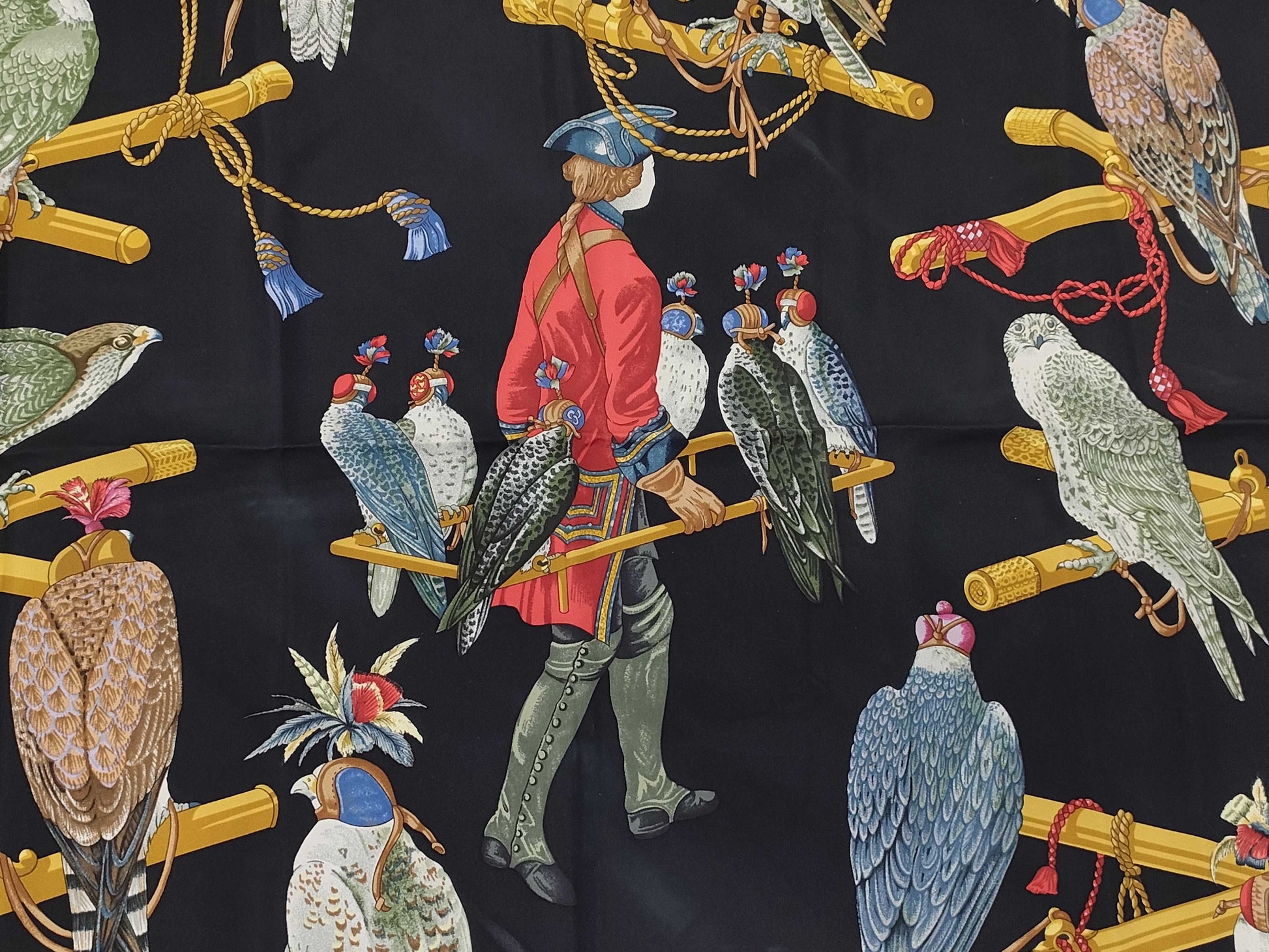 HERMES Carre Les Oiseaux Du Roy Scarf