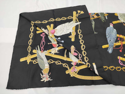 HERMES Carre Les Oiseaux Du Roy Scarf