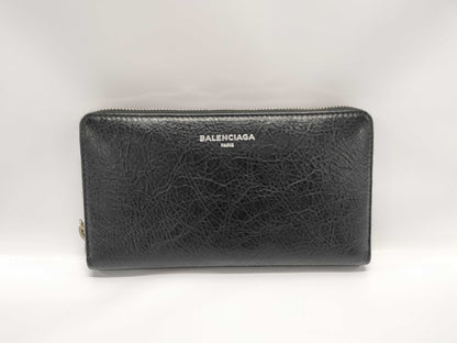 BALENCIAGA Leather Long Wallet