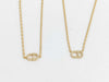Dior Gold Logo Necklace/Bracelet Necklace