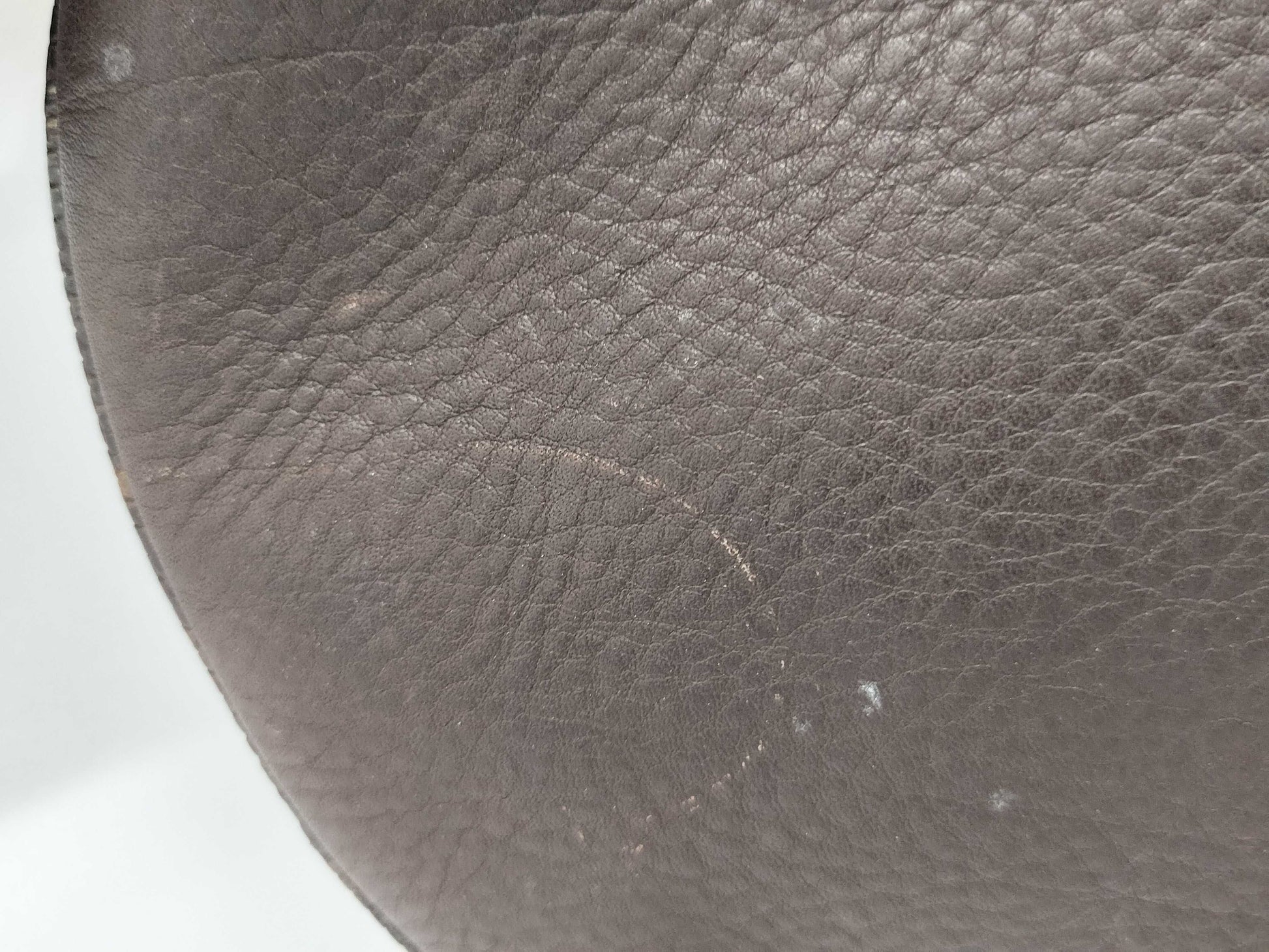 FENDI Vintage Oyster Botanical Embroidered Shoulder Bag