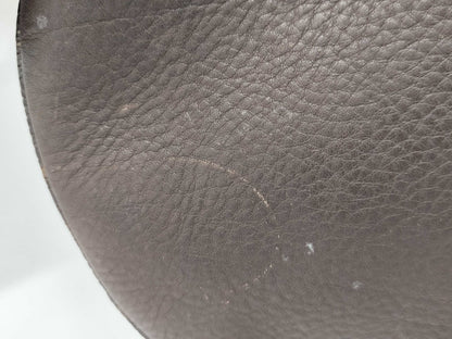 FENDI Vintage Oyster Botanical Embroidered Shoulder Bag