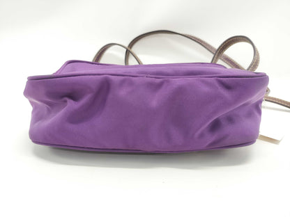 PRADA Nylon Beaded Shoulder Bag