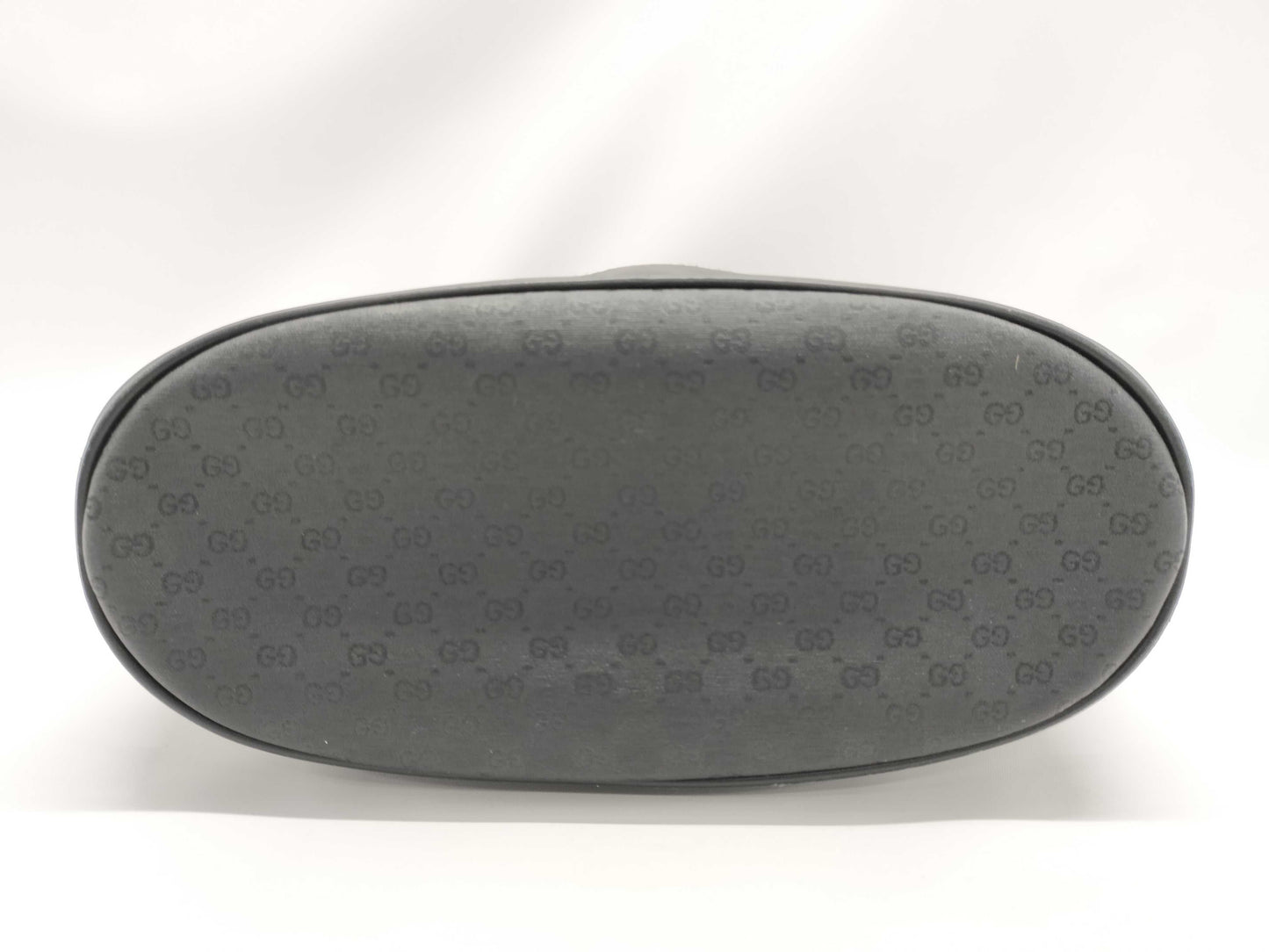 GUCCI GG Supreme Drawstring Shoulder Bag in Black