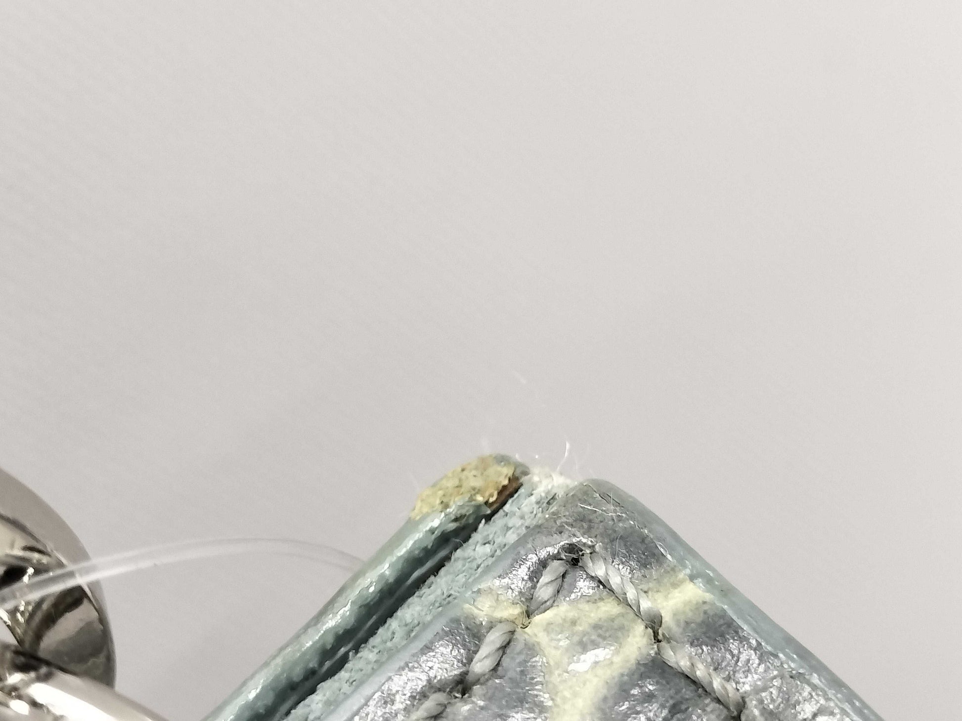 FURLA Crocodile Chain Shoulder Bag