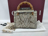 GUCCI Bamboo Diana Small Python Handbag