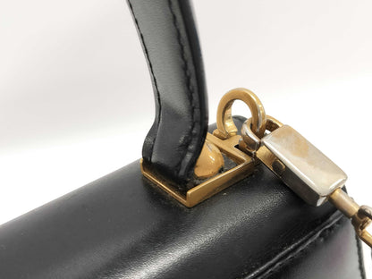 Salvatore Ferragamo Gancini Leather Shoulder Bag