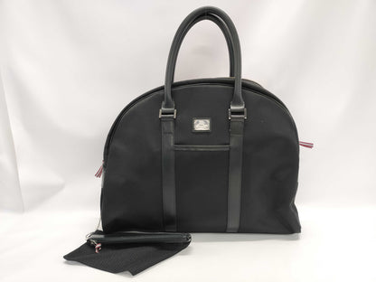 BURBERRY Black Label Canvas Hand Tote Bag