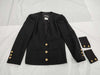 CHANEL Gold Button Jacket Jacket