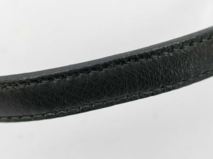 HERMES Kelly Mini Shoulder Bag in Black Box Calf Leather with GD Hardware and 〇Q Stamp