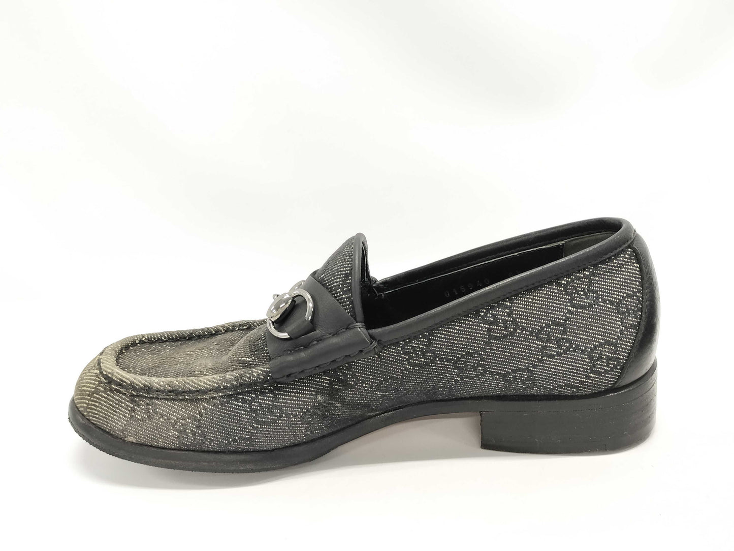 GUCCI GG Canvas Horsebit Pumps