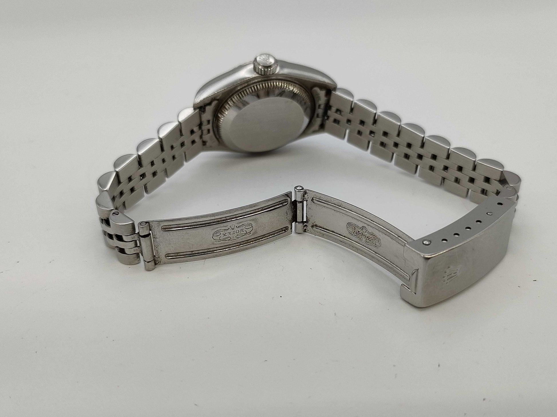 ROLEX 79174 K869522 Silver Dial Women's Watch