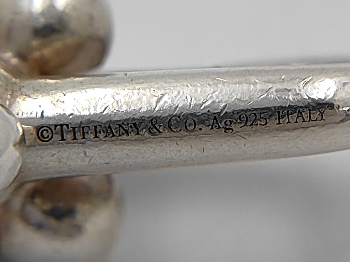 Tiffany & Co. Hardware Bracelet 925 70.7g Bracelet Bangle