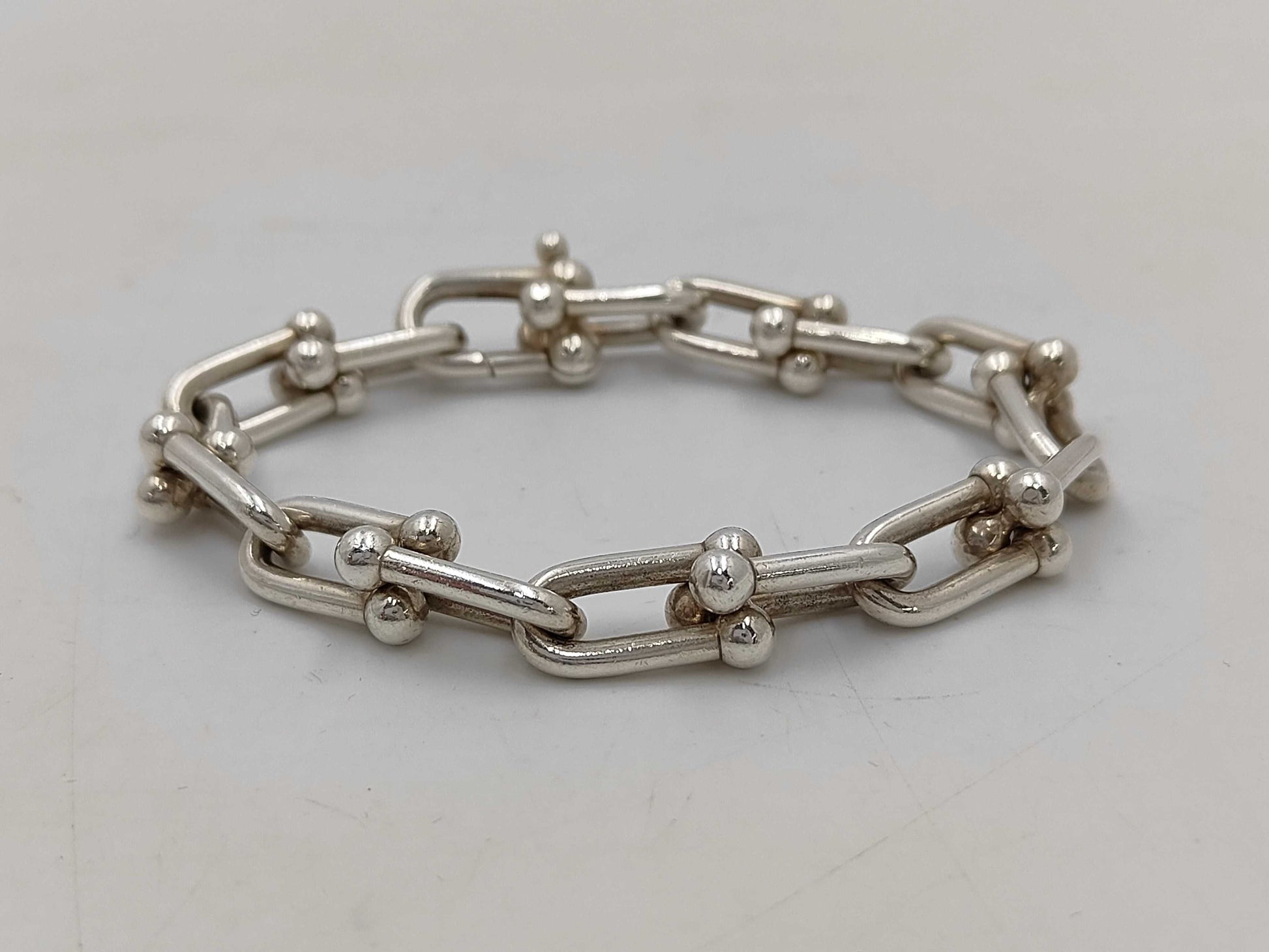 Tiffany & Co. Hardware Bracelet 925 70.7g Bracelet Bangle