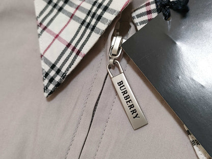 BURBERRY □ BURBERRY LONDON Zip-up Shirt with Tag Tops