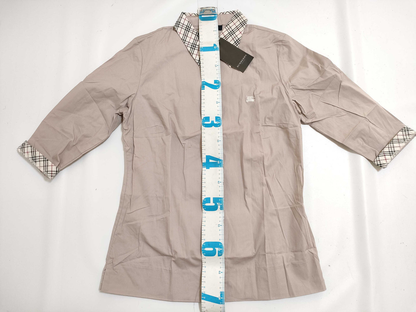 BURBERRY □ BURBERRY LONDON Zip-up Shirt with Tag Tops