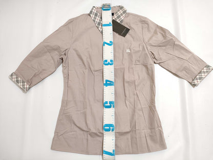 BURBERRY □ BURBERRY LONDON Zip-up Shirt with Tag Tops