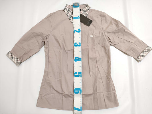 BURBERRY □ BURBERRY LONDON Zip-up Shirt with Tag Tops
