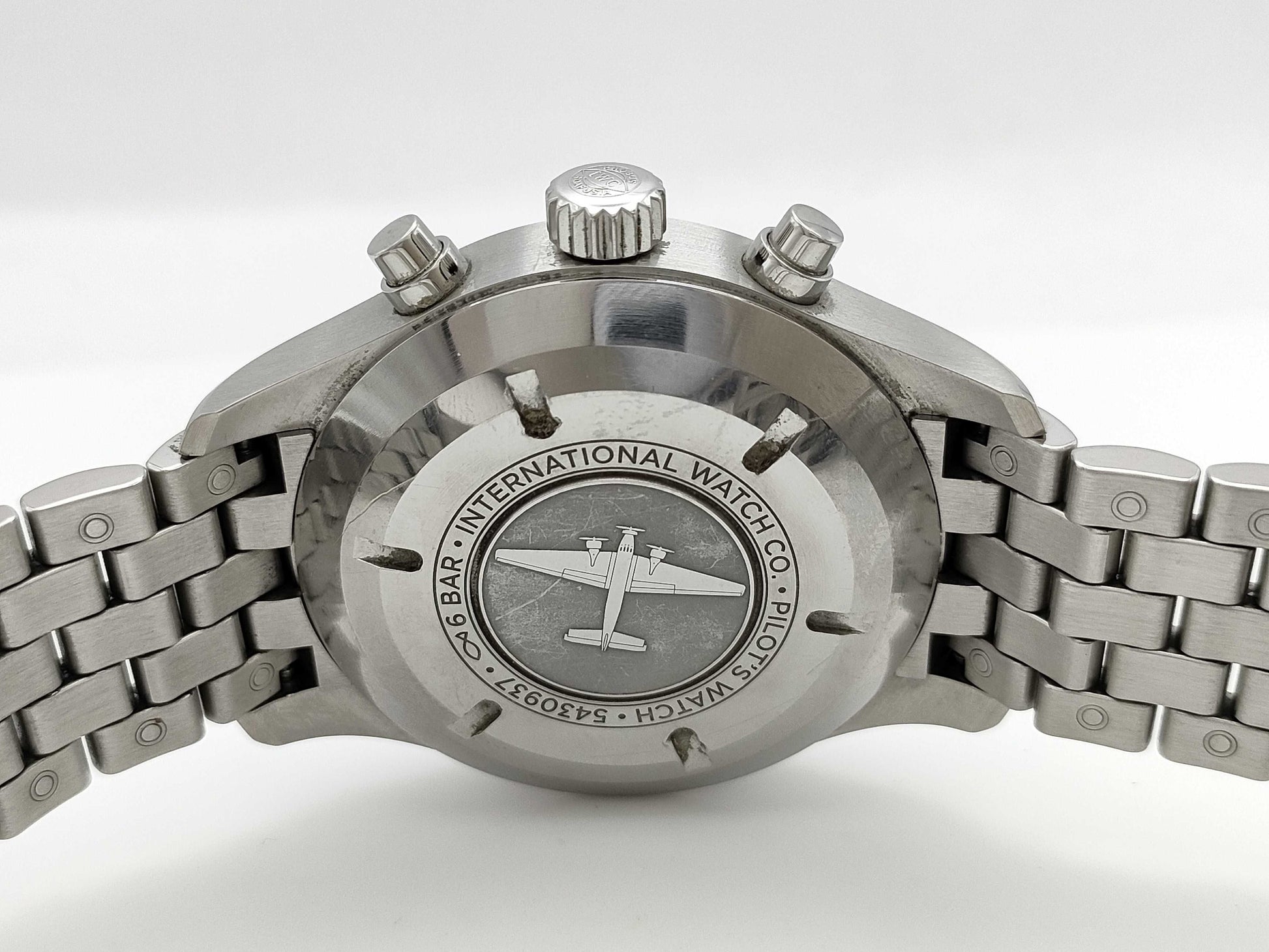 IW377710 5430937 Black Dial Men's Watch