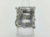 CHANEL Element #48 Rutilated Quartz and Diamond Ring, WG 750, 19.6g 