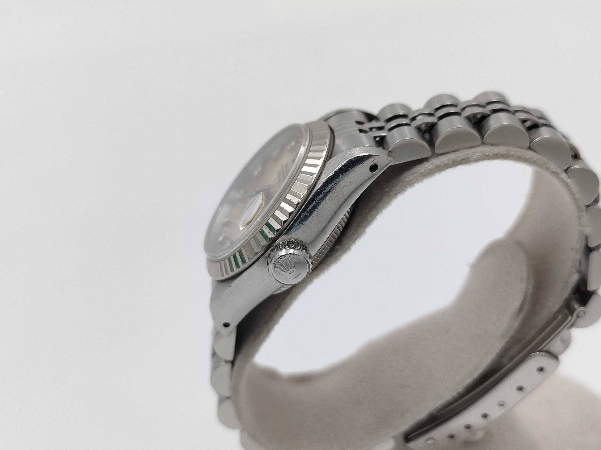 ROLEX 69174G E636854 Silver Dial Women's Watch