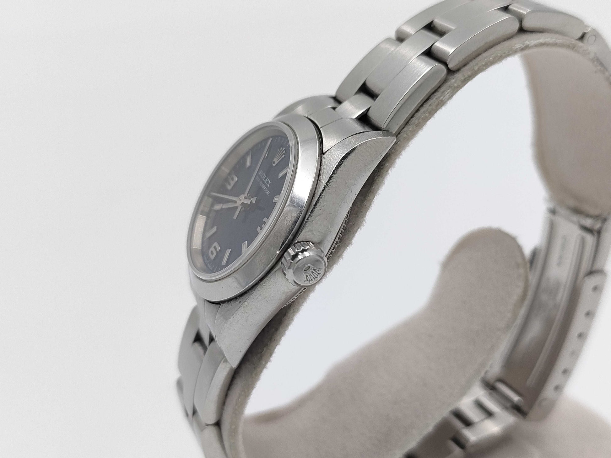 ROLEX 76080 K885726 Blue Dial Women's Watch